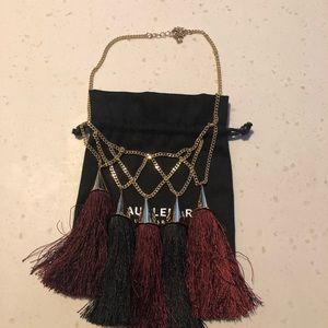 BAUBLE BAR fringe necklace. Dust bag included.